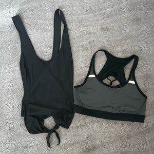 Lululemon Tank and Sports Bra Set size 6